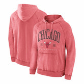 Chicago Bulls Foul Trouble Snow Wash Raglan Pullover Hoodie - Heather Red | Fanatics online