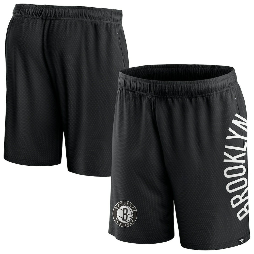Brooklyn Nets Post Up Mesh Shorts - Black | Fanatics sale