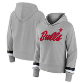Chicago Bulls Women's Halftime Pullover Hoodie - Heather Gray | Fanatics online