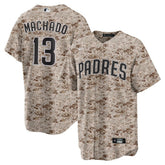 Manny Machado San Diego Padres USMC Alternate Replica Player Jersey - Camo | Nike