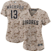 Manny Machado San Diego Padres Women's USMC Alternate Replica Player Jersey - Camo | Nike