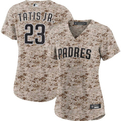 Fernando Tatis Jr. San Diego Padres Women's USMC Alternate Replica Player Jersey - Camo | Nike