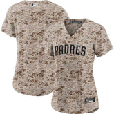 San Diego Padres Women's USMC Alternate Replica Team Jersey - Camo | Nike
