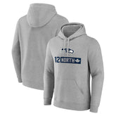 Seattle Seahawks 12 North Pullover Hoodie - Gray outlet