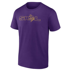 Minnesota Vikings SKOL T-Shirt - Purple outlet