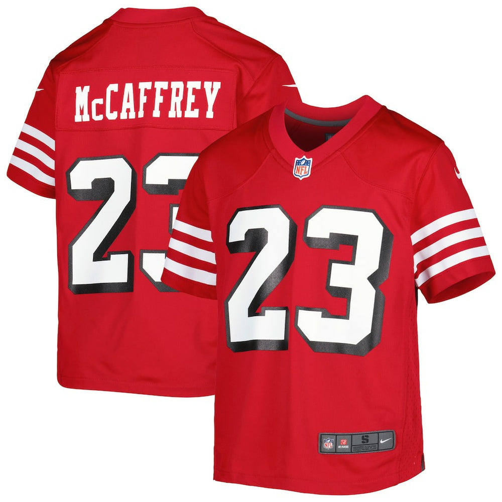 Christian McCaffrey San Francisco 49ers Youth Game Jersey - Scarlet | Nike sale