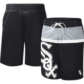 Chicago White Sox G-III Sports by Carl Banks Sea Wind Swim Shorts - Black