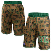 Boston Celtics NBA & KidSuper Studios Unisex Hometown Shorts - Brown | Fanatics online