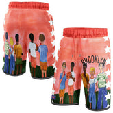 Brooklyn Nets NBA & KidSuper Studios Unisex Hometown Shorts - Black | Fanatics shop