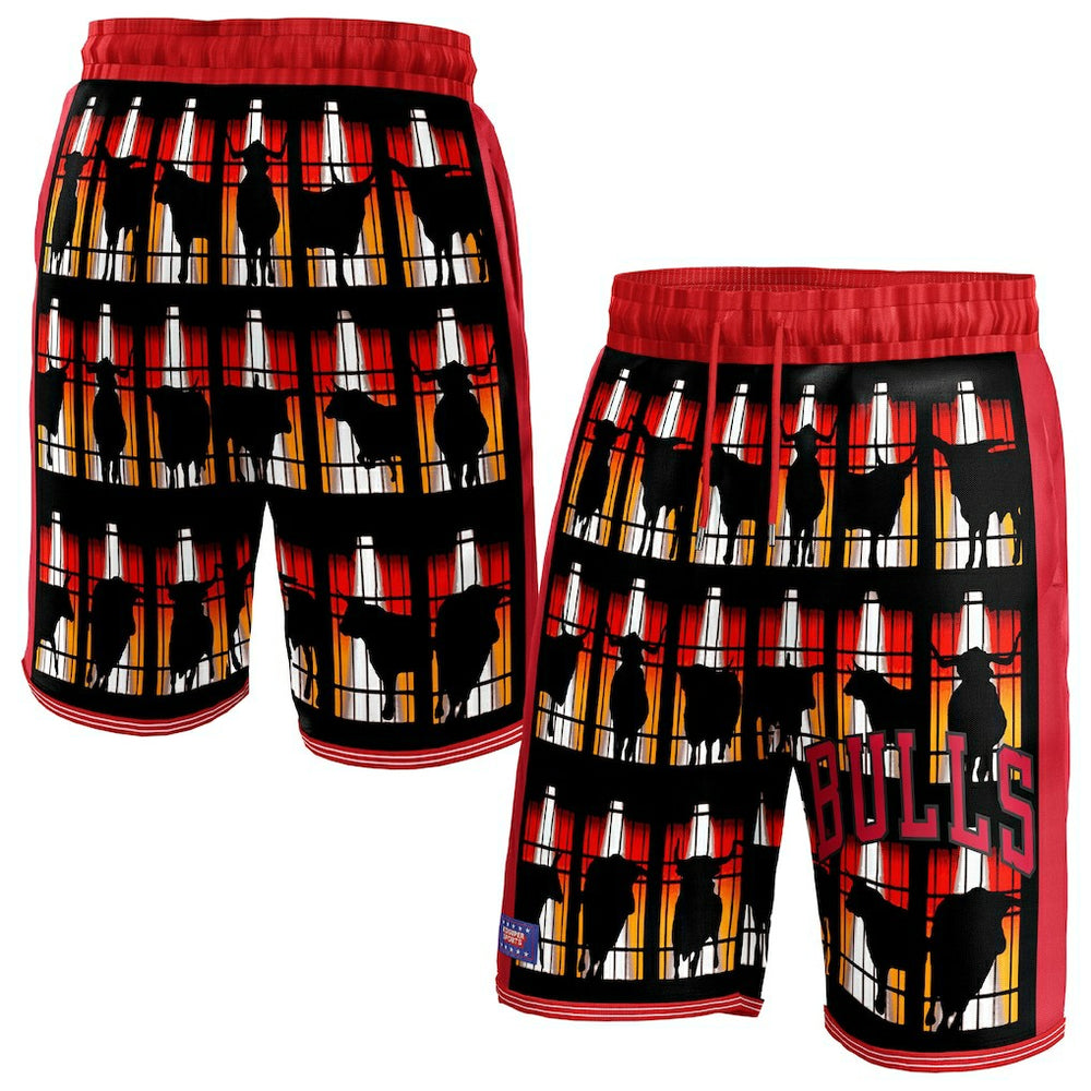 Chicago Bulls NBA & KidSuper Studios Unisex Hometown Shorts - Red | Fanatics online