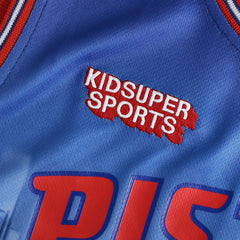 Detroit Pistons NBA & KidSuper Studios Unisex Hometown Jersey sale - Red | Fanatics cheap