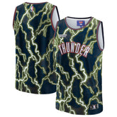 Oklahoma City Thunder NBA & KidSuper Studios Unisex Hometown Jersey - Black | Fanatics online