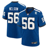 Quenton Nelson Indianapolis Colts Indiana Nights Alternate Game Jersey - Royal | Nike outlet