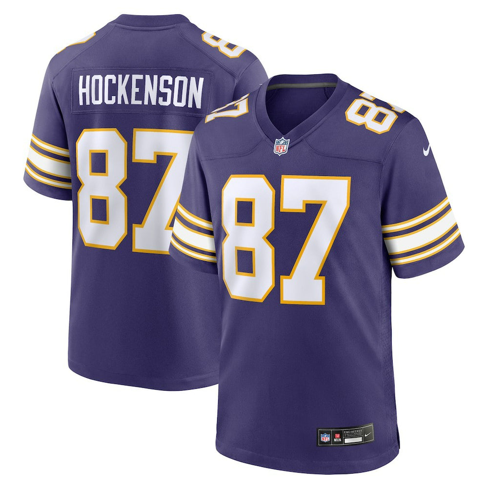 T.J. Hockenson Minnesota Vikings Classic Player Game Jersey - Purple | Nike sale
