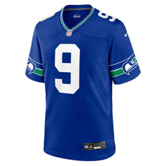 Kenneth Walker III Seattle Seahawks Throwback Player Game Jersey - Royal | Nike outlet