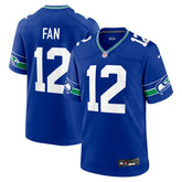 12s Seattle Seahawks Throwback Player Game Jersey - Royal | Nike discount