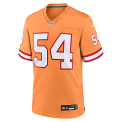 Lavonte David Tampa Bay Buccaneers Throwback Game Jersey - Orange | Nike for sale