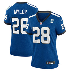 Jonathan Taylor Indianapolis Colts Women's Indiana Nights Alternate Game Jersey - Royal | Nike sale