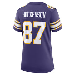 T.J. Hockenson Minnesota Vikings Women's Player Jersey - Purple | Nike outlet