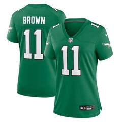 A.J. Brown Philadelphia Eagles Women's Player Jersey - Kelly Green | Nike cheap