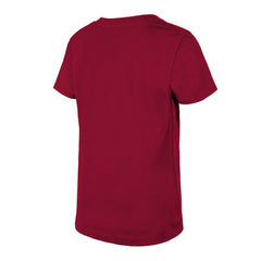 Washington Commanders New Era Girls Youth Reverse Sequin V-Neck T-Shirt - Burgundy on sale