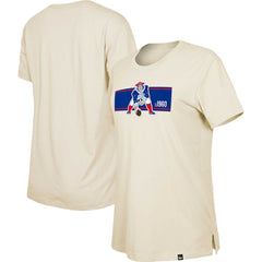 New England Patriots New Era Women's Third Down Historic T-Shirt - Tan cheap