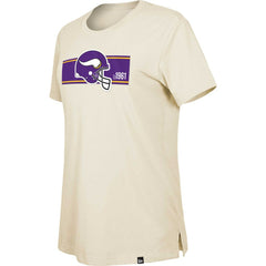 Minnesota Vikings New Era Women's Third Down Historic T-Shirt - Tan online