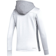 Los Angeles Kings adidas Women's Refresh Skate Lace AEROREADY Pullover Hoodie White