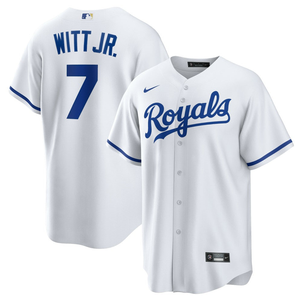 Bobby Witt Jr. Kansas City Royals Home Replica Player Jersey - White | Nike