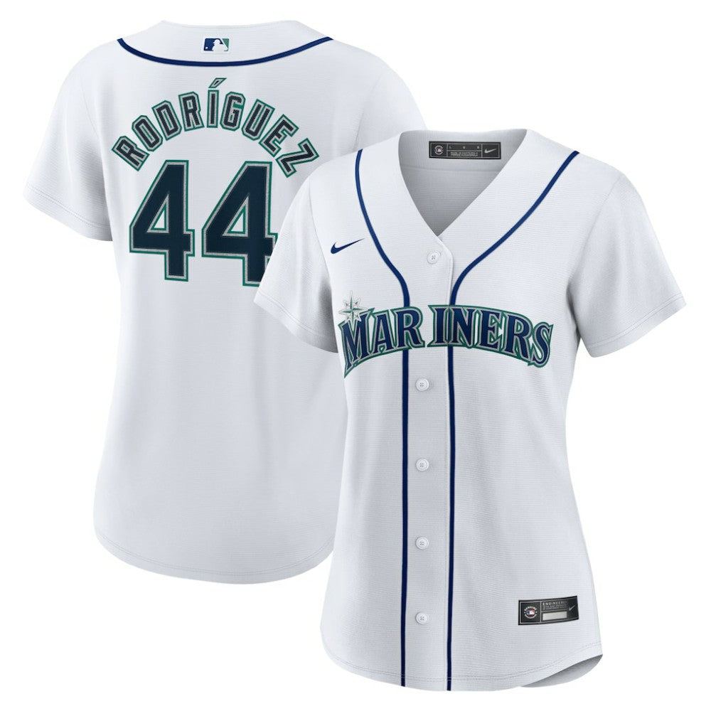 Julio Rodriguez Seattle Mariners Women's Home Replica Player Jersey - White | Nike
