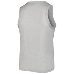 Chicago White Sox Soft as a Grape Women's Plus Size High Neck Tri-Blend Tank Top - Gray