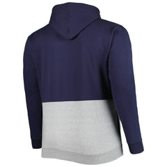 St. Louis Cardinals Big & Tall Fleece Half-Zip Hoodie - Navy/White