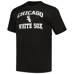 Chicago White Sox Profile Big & Tall T-Shirt Combo Pack - Black/Heather Gray