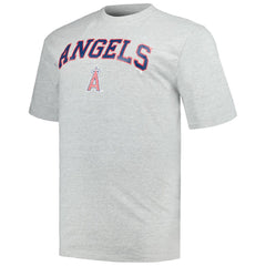 Los Angeles Angels Profile Big & Tall T-Shirt Combo Pack - Black/Heather Gray