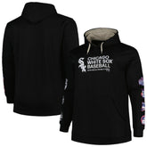 Chicago White Sox Big & Tall Fleece Pullover Hoodie - Black