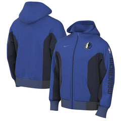 Dallas Mavericks 2023/24 Authentic Showtime Full-Zip Hoodie sale - Blue | Nike on sale