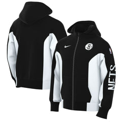 Brooklyn Nets 2023/24 Authentic Showtime Full-Zip Hoodie - Black | Nike online