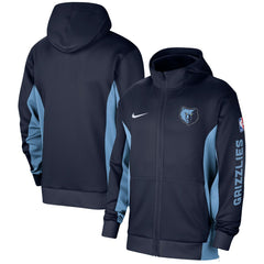 Memphis Grizzlies 2023/24 Authentic Showtime Full-Zip Hoodie - Navy | Nike sale