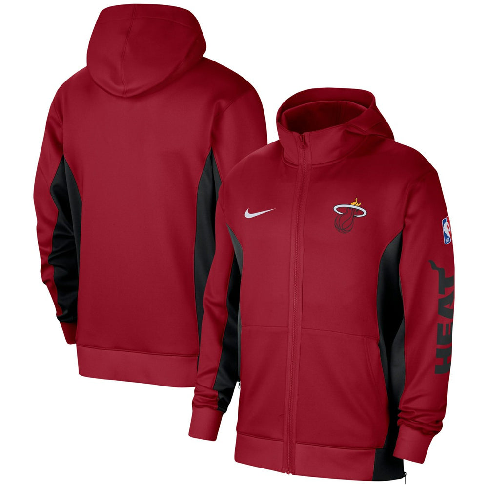 Miami Heat 2023/24 Authentic Showtime Full-Zip Hoodie - Red | Nike online