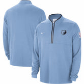 Memphis Grizzlies Authentic Performance Half-Zip Jacket - Light Blue | Nike online