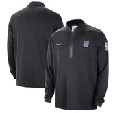 Sacramento Kings Authentic Performance Half-Zip Jacket - Black | Nike sale