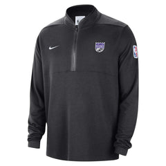 Sacramento Kings Authentic Performance Half-Zip Jacket - Black | Nike sale