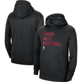 Chicago Bulls Unisex 2023/24 Performance Spotlight On-Court Practice Pullover Hoodie - Black | Nike discount