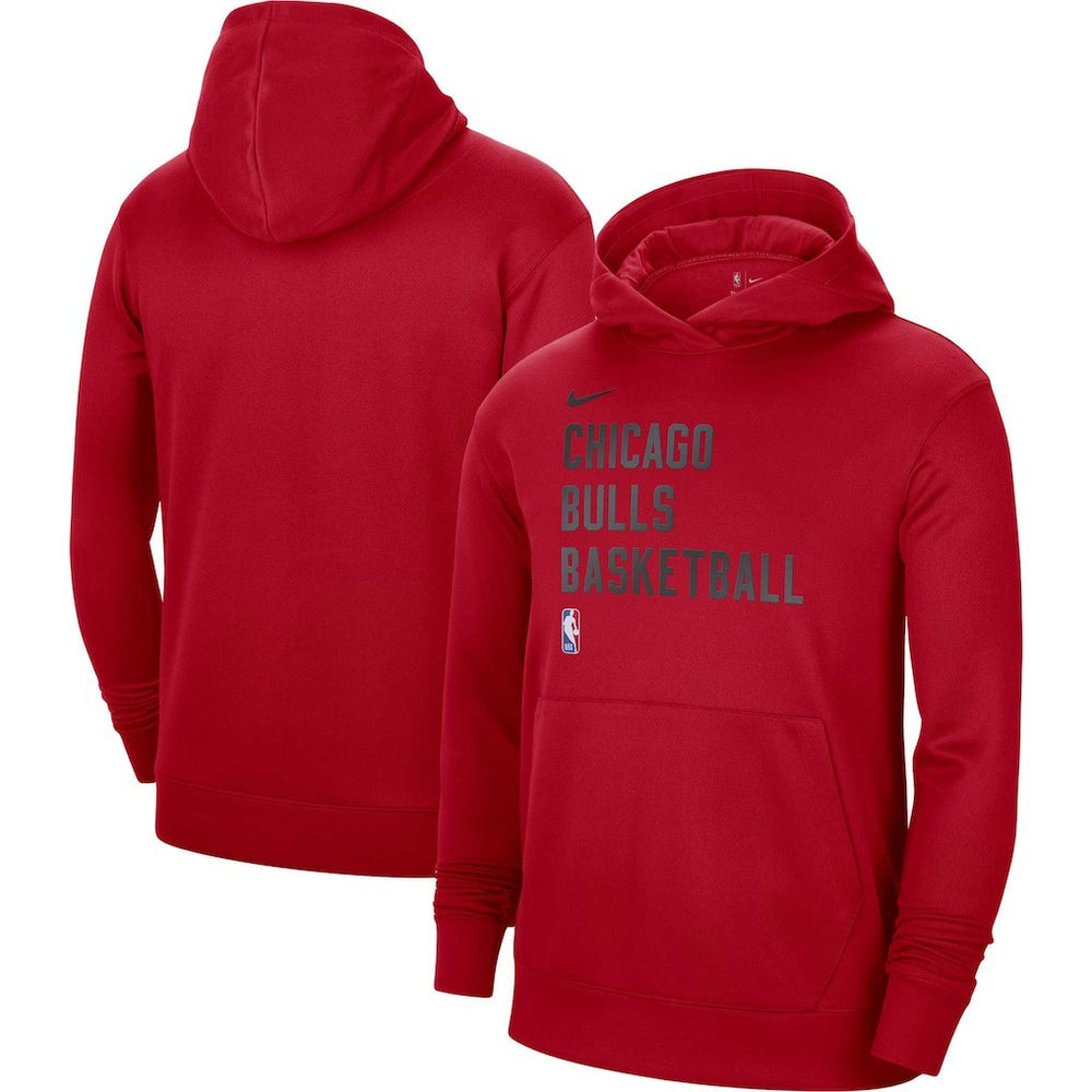 Chicago Bulls Unisex 2023/24 Performance Spotlight On-Court Practice Pullover Hoodie sale - Red | Nike for sale
