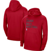 Chicago Bulls Unisex 2023/24 Performance Spotlight On-Court Practice Pullover Hoodie sale - Red | Nike for sale