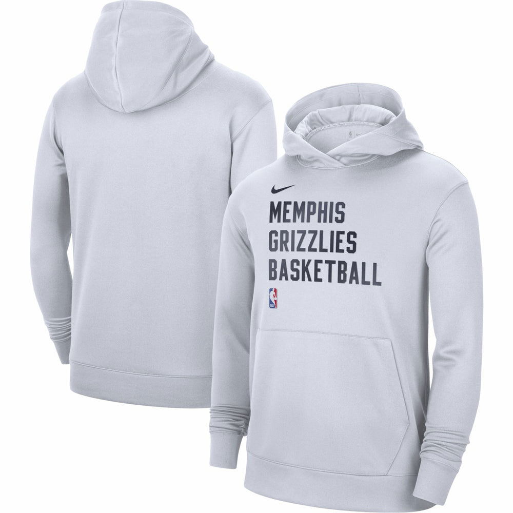 Memphis Grizzlies Unisex 2023/24 Performance Spotlight On-Court Practice Pullover Hoodie - White | Nike discount