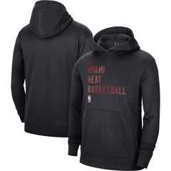 Miami Heat Unisex 2023/24 Performance Spotlight On-Court Practice Pullover Hoodie - Black | Nike outlet