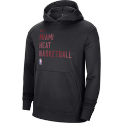 Miami Heat Unisex 2023/24 Performance Spotlight On-Court Practice Pullover Hoodie - Black | Nike outlet