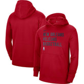 New Orleans Pelicans Unisex 2023/24 Performance Spotlight On-Court Practice Pullover Hoodie - Red | Nike sale