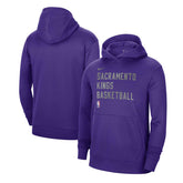 Sacramento Kings Unisex 2023/24 Performance Spotlight On-Court Practice Pullover Hoodie - Purple | Nike online